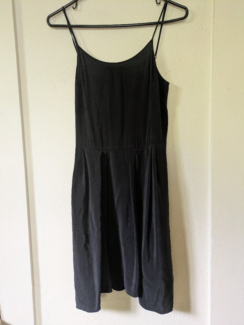 3.1 Phillip Lim Black 100% Silk Cami Cocktail Dress M